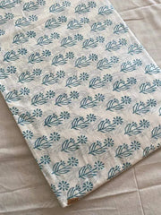 Flower Print Cotton Fabric, Sewing Fabric, Dressmaking banyans Fabric, Indian Fabric By The Yard, Craft Fabric, Upholstery Fabric - Rohiyaan